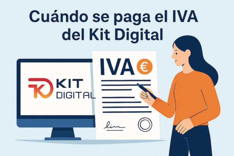 Cuándo se paga el IVA del Kit Digital