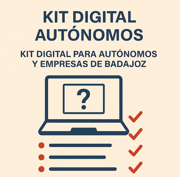 Kit digital autónomos Badajoz