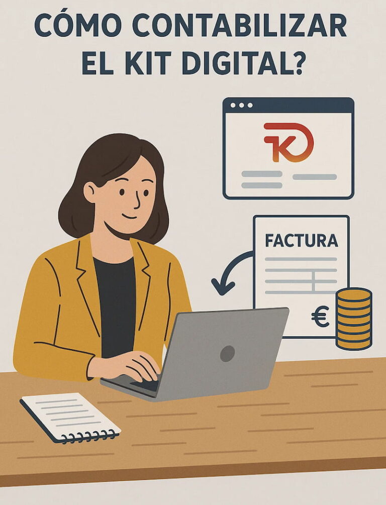 ¿Cómo contabilizar subvención Kit Digital?