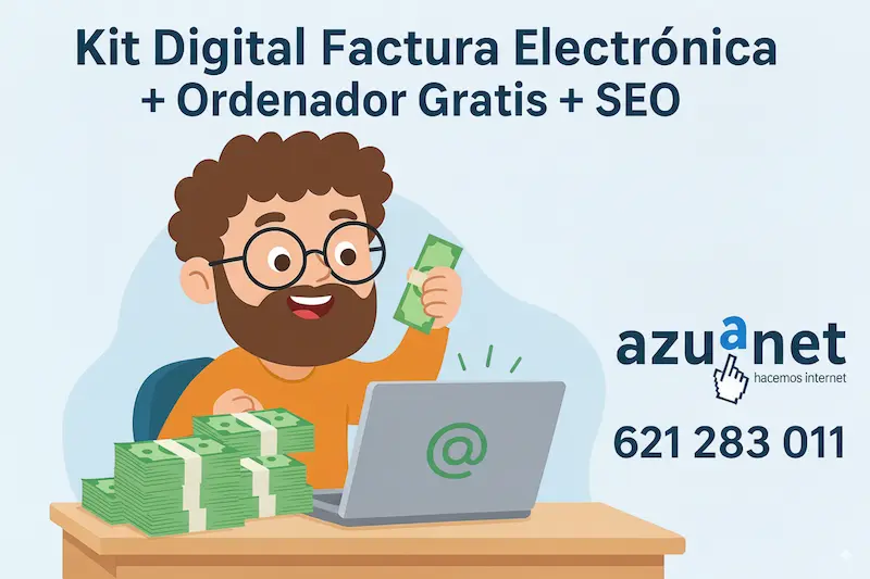 kit digital factura electrónica y ordenador + seo gratis autónomos
