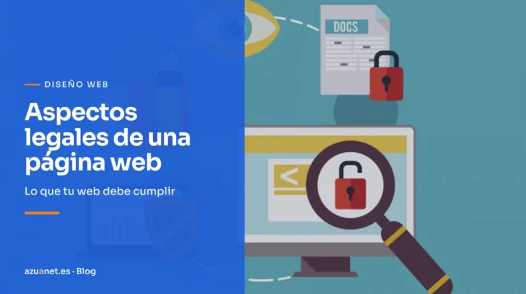 Aspectos legales de una página web: Lo que tu web debe cumplir