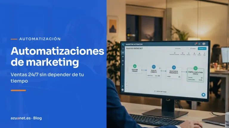 Automatizaciones de marketing: Ventas 24/7 sin depender de tu tiempo