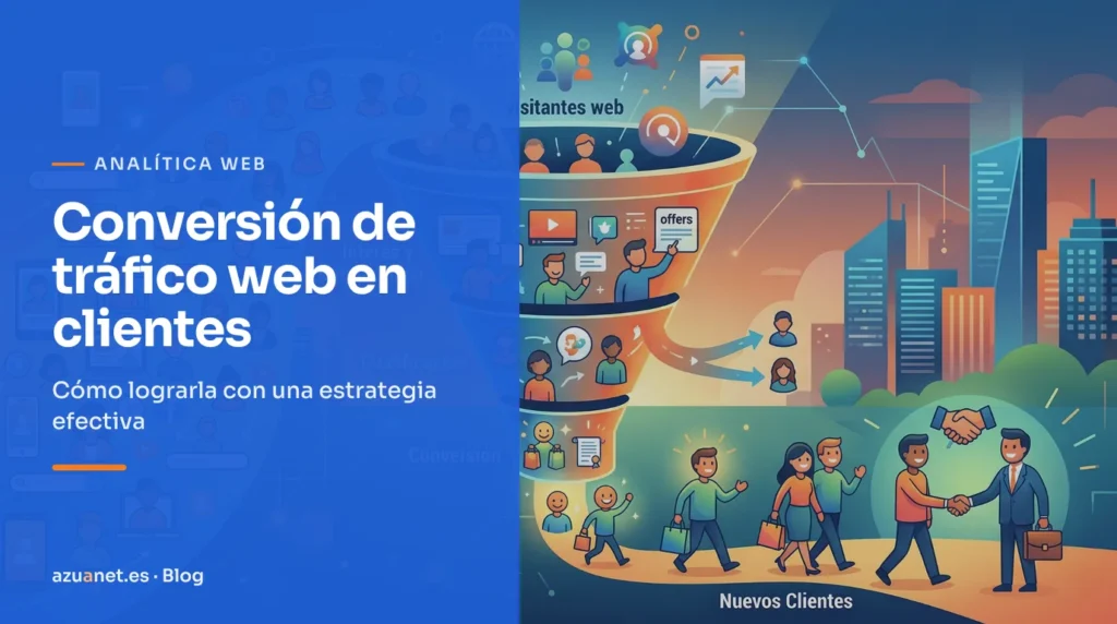 Conversión de tráfico web en clientes: Cómo lograrla con una estrategia efectiva
