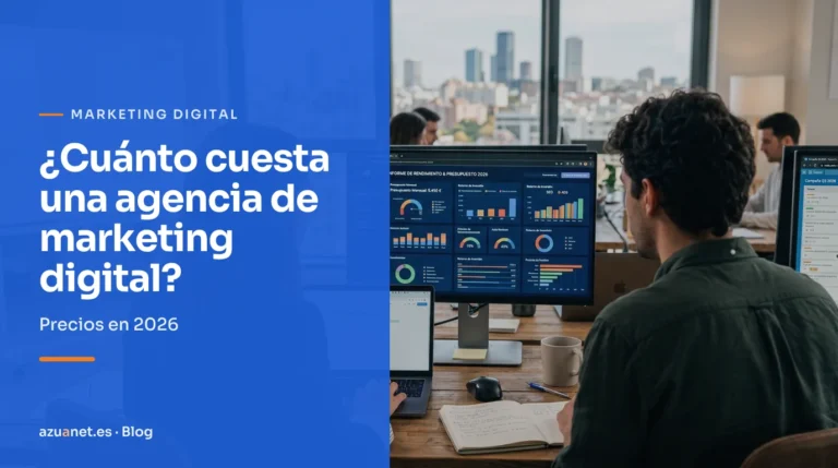 ¿Cuánto cuesta una agencia de marketing digital?: Precios en 2026