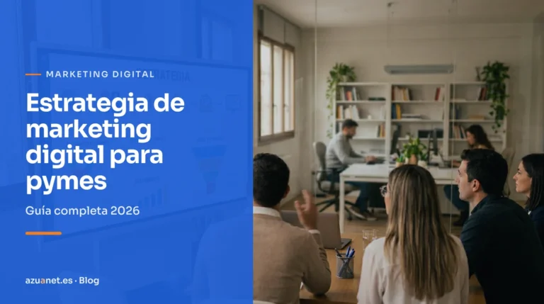 Estrategia de marketing digital para pymes: Guía completa 2026
