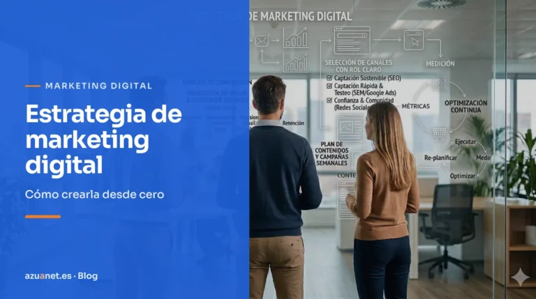 Estrategia de marketing digital: Cómo crearla desde cero