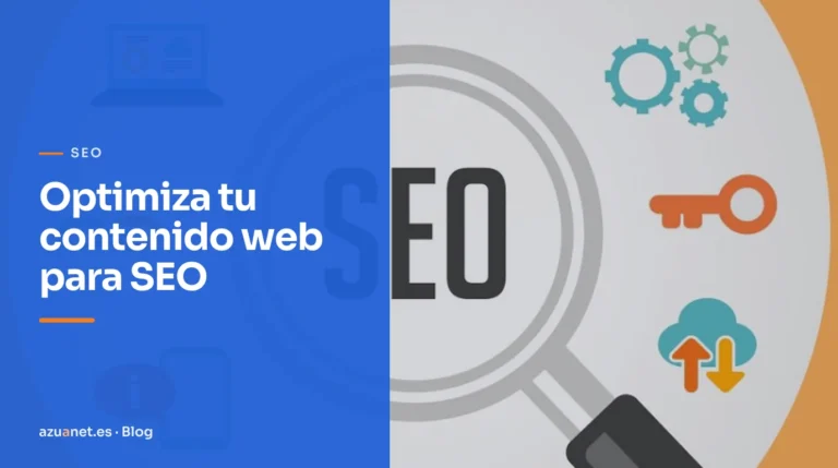 Optimiza tu contenido web para SEO